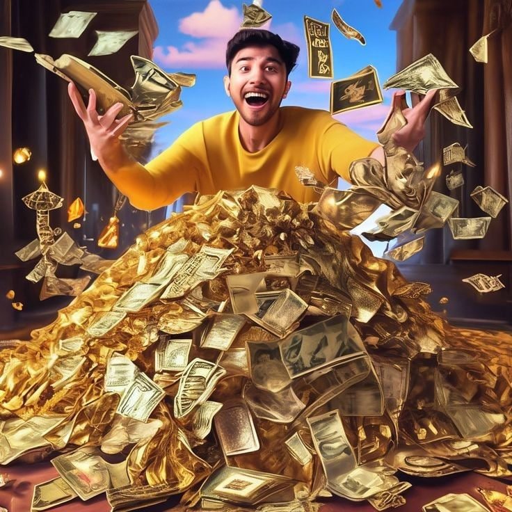 Ilustrasi permainan slot online dengan tampilan modern dan warna cerah